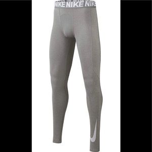 Boys sz XL gray Nike Pro tights